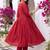 women empire thread work liva kurta with trousers