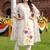 women floral embroidered regular thread work kurta with trousers & with dupatta