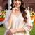 women floral embroidered regular thread work kurta with trousers & with dupatta