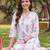 women floral printed regular cotton kurta with trousers