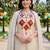 women ethnic motifs embroidered regular thread work liva kurta with trousers & with dupatta