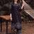 women printed regular mirror work cotton kurta with trousers