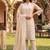 women ethnic motifs embroidered regular sequinned cotton kurta with trousers & with dupatta
