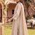 women ethnic motifs embroidered regular sequinned cotton kurta with trousers & with dupatta
