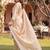 women ethnic motifs embroidered regular sequinned cotton kurta with trousers & with dupatta
