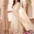 women ethnic motifs embroidered regular kurta with trousers & with dupatta