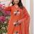 women floral embroidered regular cotton kurta with trousers & with dupatta