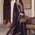 women ethnic motifs embroidered regular thread work kurta with sharara & with dupatta