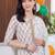 women floral printed regular cotton kurta with trousers & with dupatta