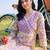 women floral printed angrakha cotton kurta with patiala & with dupatta