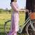 women floral printed angrakha cotton kurta with patiala & with dupatta