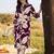 women floral printed regular sequinned kurta with trousers