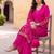 women floral printed regular kurta with palazzos & with dupatta