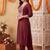 women ethnic motifs embroidered regular thread work liva kurta with patiala