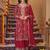 women ethnic motifs embroidered regular kurta with palazzos & with dupatta