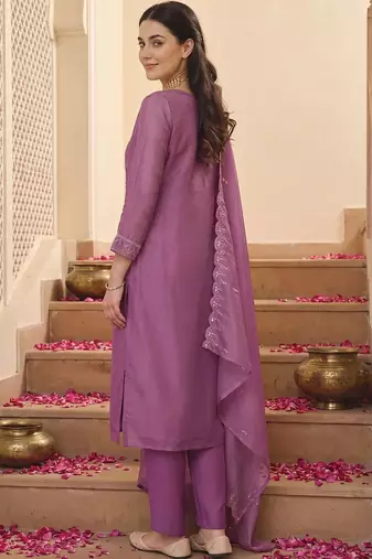 women ethnic motifs kurta with trouser & dupatta