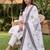 women floral printed regular cotton kurta with palazzos & with dupatta