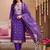 women ethnic motifs regular kurta with trousers & with dupatta