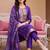 women ethnic motifs regular kurta with trousers & with dupatta
