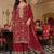 women ethnic motifs embroidered regular kurta with palazzos & with dupatta