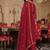 women ethnic motifs embroidered regular kurta with palazzos & with dupatta