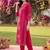 women ethnic motifs printed regular cotton kurta with trousers & with dupatta