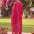 women ethnic motifs printed regular cotton kurta with trousers & with dupatta