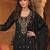 women ethnic motifs embroidered regular kurta with trousers & with dupatta