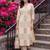 women printed regular cotton kurta with palazzos