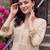 women printed regular cotton kurta with palazzos