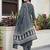 women ethnic motifs printed regular cotton kurta with trousers & with dupatta