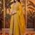 women ethnic motifs embroidered empire kurta with trousers & with dupatta