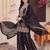 women ethnic motifs embroidered regular kurta with sharara & with dupatta