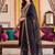 women ethnic motifs embroidered regular kurta with trousers & with dupatta