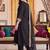 women ethnic motifs embroidered regular kurta with trousers & with dupatta