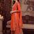 women ethnic motifs embroidered regular kurta with sharara & with dupatta