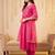 women empire gotta patti kurta with trousers & with dupatta