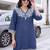 women ethnic motifs embroidered regular thread work linen kurta with palazzos