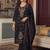 women ethnic motifs embroidered regular sequinned kurta with trousers & with dupatta