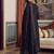 women ethnic motifs embroidered regular sequinned kurta with trousers & with dupatta