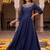 women ethnic motifs embroidered empire thread work kurta with pyjamas