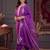 women floral embroidered regular thread work liva kurta with trousers & with dupatta