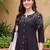women floral printed regular cotton kurta with trousers