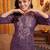 women ethnic motifs printed regular thread work kurta with trousers