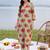 women floral printed regular cotton kurta with trousers