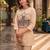 women printed regular kurti with trousers