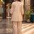 women printed regular kurti with trousers