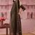 women ethnic motifs embroidered regular thread work liva kurta with trousers & with dupatta