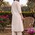 women floral embroidered regular thread work kurta with trousers
