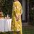 women floral printed regular cotton kurta with trousers